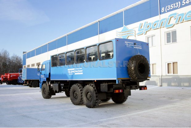 Автобус вахтовый 28+2 комфорт УСТ 54535 Камаз 43118-50