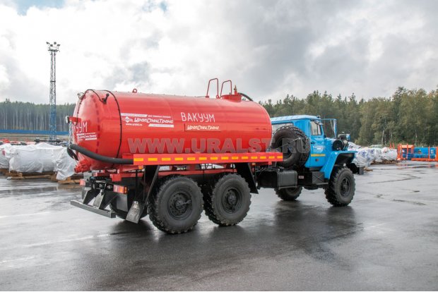 Автоцистерна вакуумная МВ-11 КО УСТ-5453 Урал 4320-60М