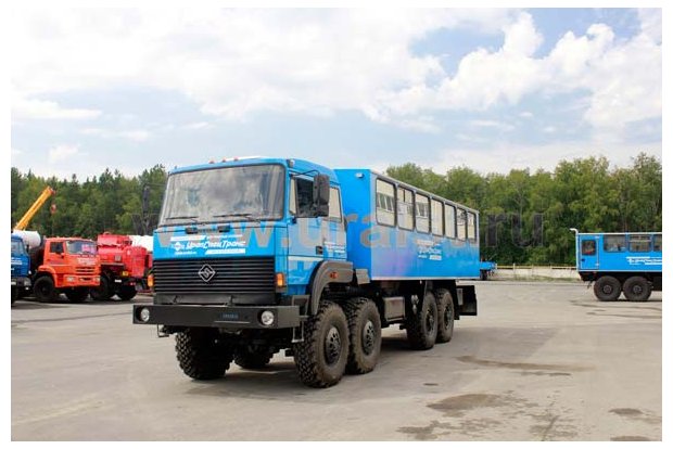 Автобус вахтовый 32+2 УСТ 5453 Урал 532362-1151-70
