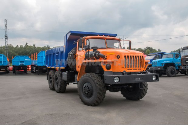 Самосвал Урал 55571-0121-60Е5Ф17 без заднего борта