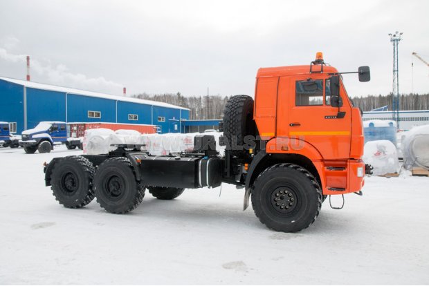 Седельный тягач УСТ 5453 Камаз 43118, ZF, сп.м., доработка под ДОПОГ