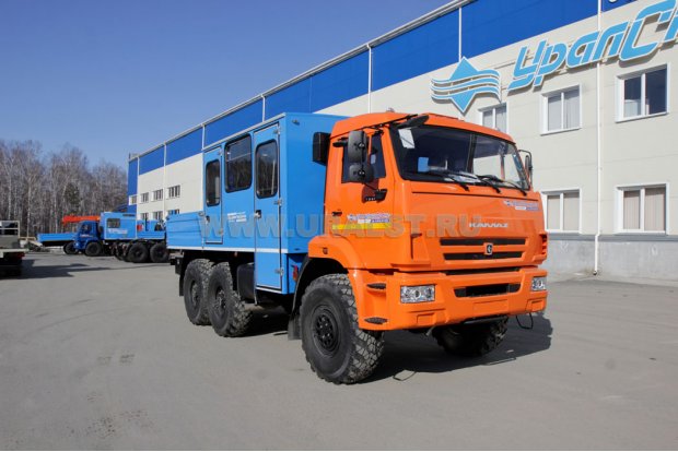ГПА УСТ 54535 (8+2) откр. Камаз 5350-66(D5)