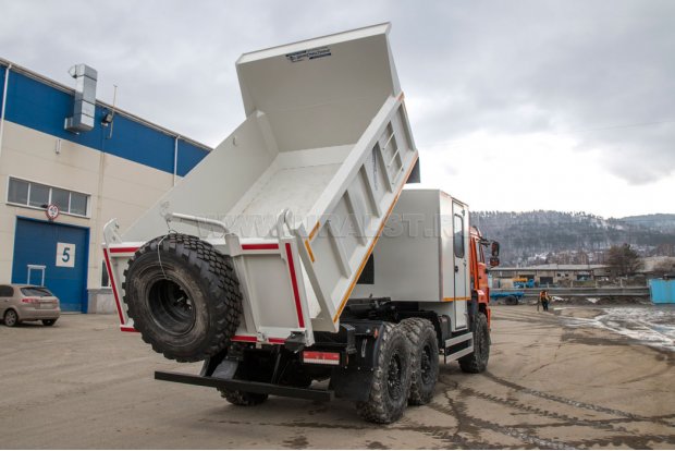 САМОСВАЛ АС 10-8 ГПА УСТ 54535В КАМАЗ 43118-50