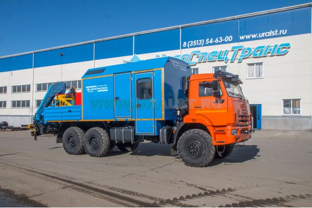 АРОК с КМУ ИМ-150N УСТ Камаз 43118-50
