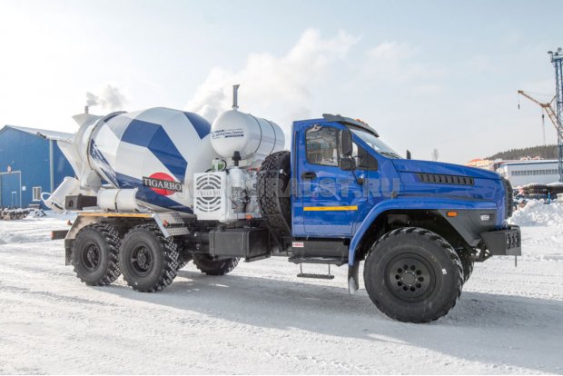 Автобетоносмеситель АБС 6АП УСТ 54536G Урал 4320-72Е5