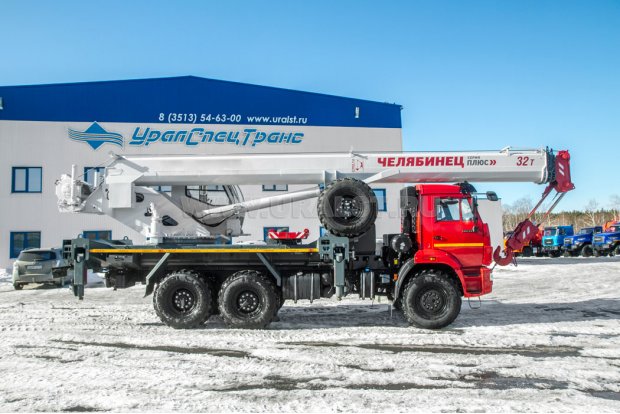 Автокран КС 55733-32-33 "Челябинец" КАМАЗ 43118-50