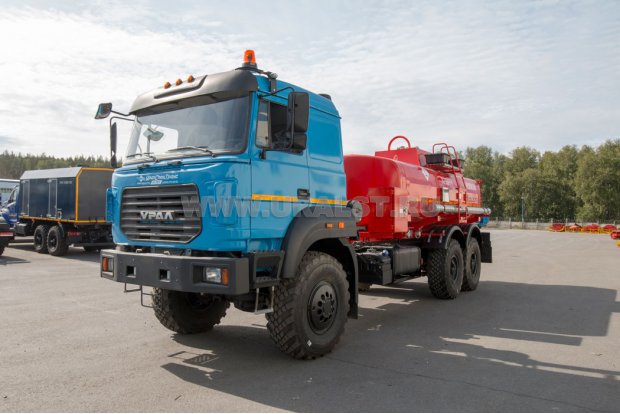 Автотопливозаправщик АТЗ-12Б УСТ 5453 Урал 4320-4971-80 сп.м., доработка под ДОПОГ