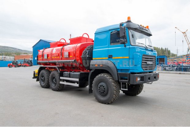 Автотопливозаправщик АТЗ-11-2 УСТ 5453 Урал 5557-4551-82 сп.м. доработка под ДОПОГ