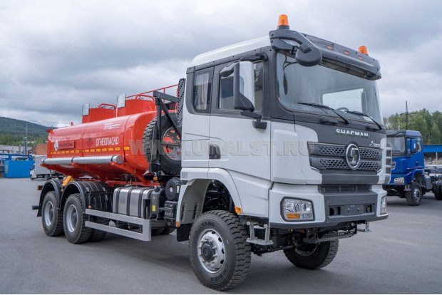АТЗ-11-2Б УВТ-25, УСТ 5453 SHACMAN (ШАКМАН) SX32586V385 6х6, 315/80R22,5, КБ 4575мм. 