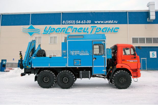 МРМ с КМУ ИМ-150 Камаз УСТ 5453 Камаз 43118-50