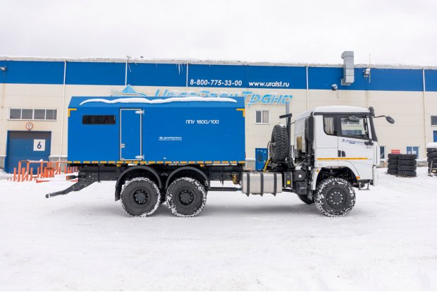 ППУА 1600/100 УСТ 5453 SHACMAN SX32586V385 6х6, 14R20, база 4575мм насос Kopper Pumps 