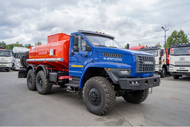 Автотопливозаправщик АТЗ-10Б УСТ 5453 Урал NEXT 5557-6151-72 доработка под ДОПОГ