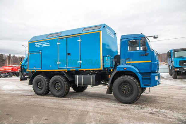 ПАРМ с КМУ ИМ-95 УСТ 5453 Камаз 43118
