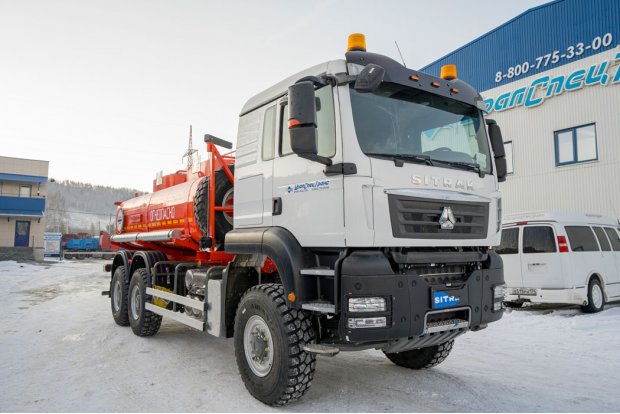 Автотопливозаправщик АТЗ 12-2Б SITRAK C7H ДОПОГ