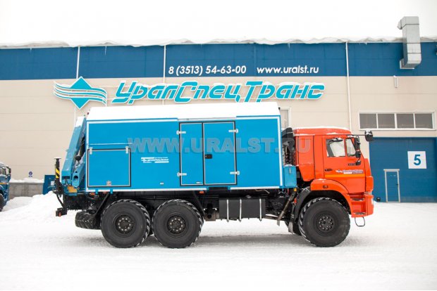 ПАРМ с КМУ ИМ-95 УСТ 5453 Камаз 43118-50