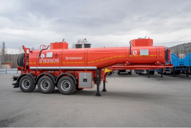 Полуприцеп цистерна для ГСМ рамная ППЦ 20-32Л-2Н