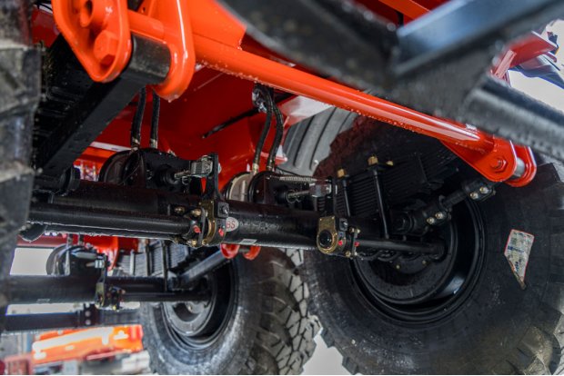 Рессорно-балансирная подвеска полуприцепа