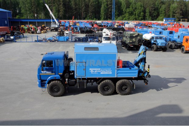 ПАРМ с КМУ ИМ-95 УСТ 5453 Камаз 43118
