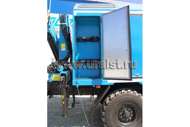 Маслостанция с КМУ ИМ-150 УСТ 5453 Камаз 43118