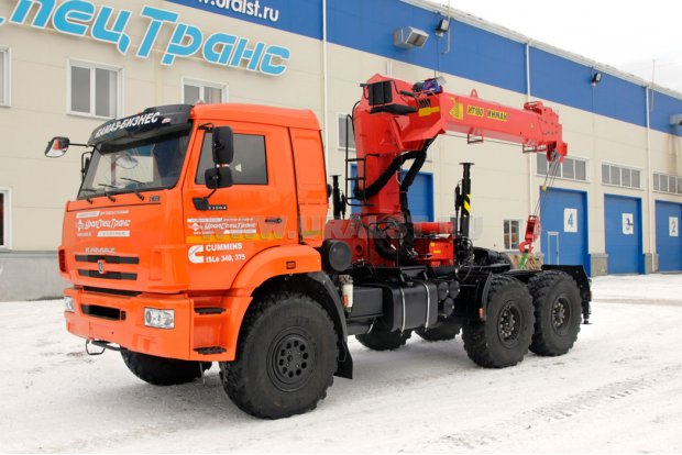 Тягач Камаз с КМУ ИТ-180