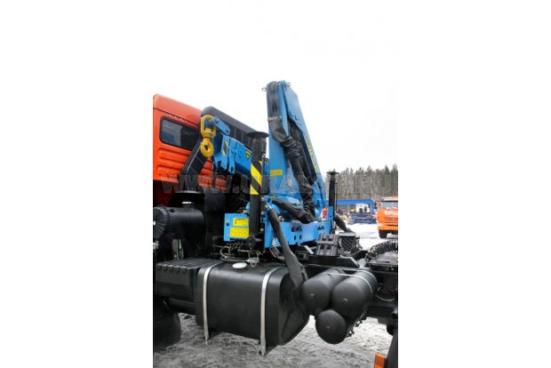 Седельный тягач с КМУ ИМ-77 УСТ 5453 Камаз 43118