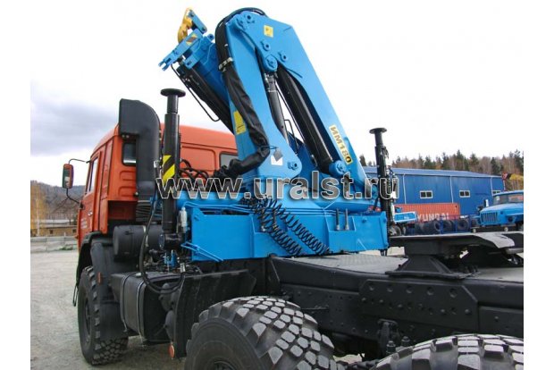 Седельный тягач с КМУ ИМ-180 УСТ 5453 Камаз 53504-46 (44108)