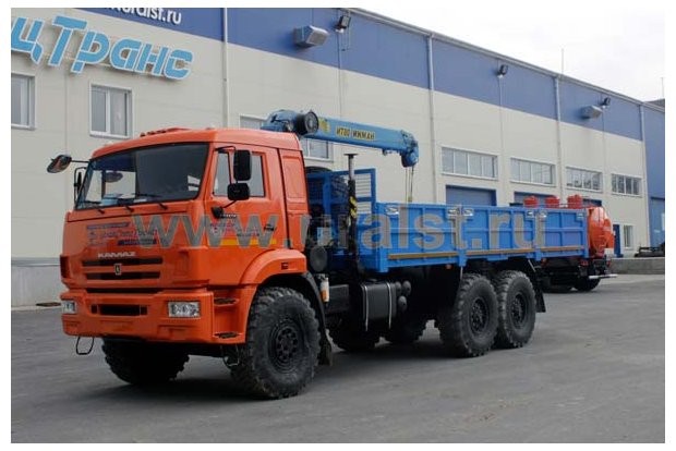 Бортовой с КМУ ИТ-80 (тросовый) УСТ 5453 Камаз 43118