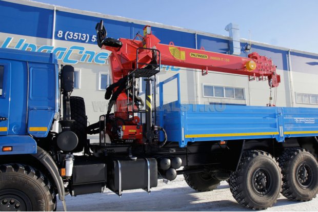 Бортовой с КМУ ИТ-150 (тросовый) УСТ 5453 Камаз 43118