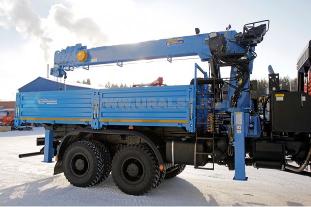 Бортовой с КМУ DongYang SS2725LB УСТ 5453 Камаз 65225