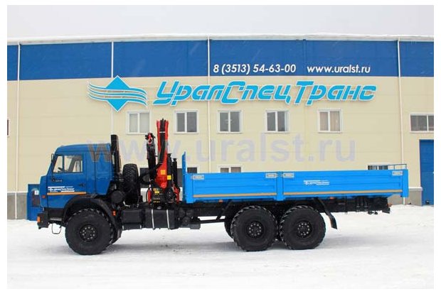 Бортовой с КМУ PK-23500А УСТ 54531 Камаз 43118-1098-10