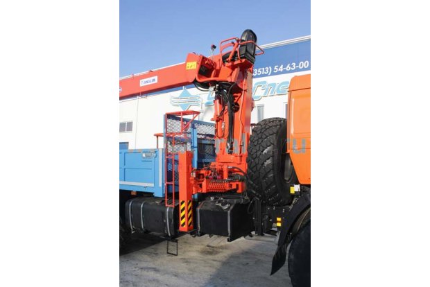 Бортовой с КМУ KS-2056 (тросовый) УСТ 54531 Камаз 43118-1098-10