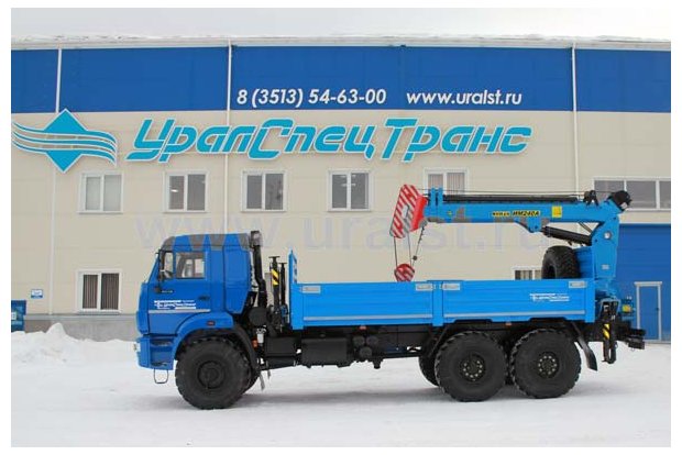 Бортовой с КМУ ИМ-240А УСТ 54531 Камаз 43118-3098-50