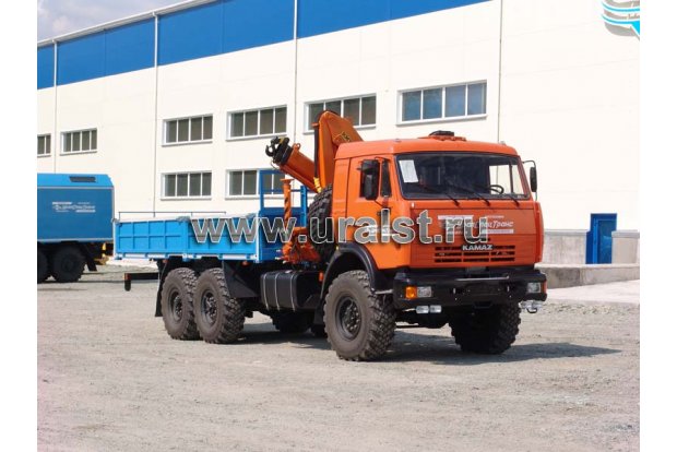 Бортовой с КМУ-90 УСТ 54531 Камаз 43118