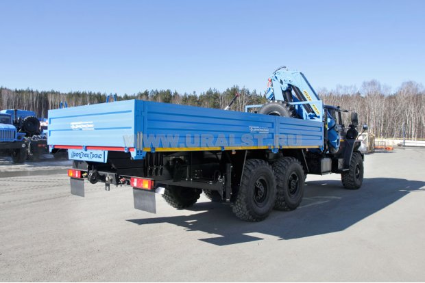 Бортовой с КМУ ИМ-240-04 УСТ 5453 Урал 4320-1951-60