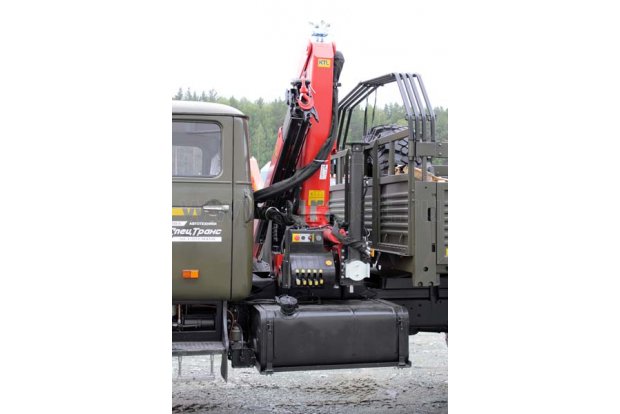 Бортовой с КМУ PK-8500A УСТ 5453 Урал 4320-1951-60