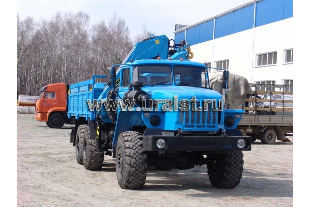 Бортовой с КМУ ИМ-150 Урал 4320