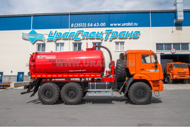Вакуумная машина МВ-10-ОД КО УСТ-5453 Камаз 43118-46