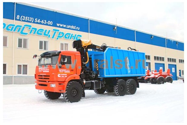 Металловоз с ОМТ-97М Камаз 43118-RR