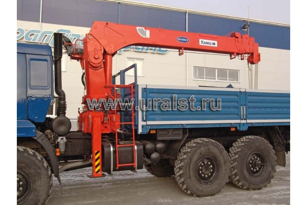 Бортовой Камаз 43118 с КМУ Kanglim