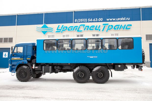 Автобус вахтовый 32+2 УСТ 54535 Камаз 43118-50