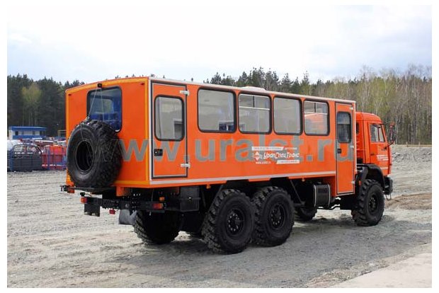 Автобус вахтовый 26+2 люкс УСТ 54535 Камаз 5350-66(D5)