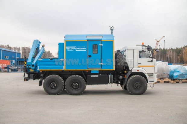 ПАРМ с КМУ ИМ-95 УСТ 5453 Камаз 43118-50 сп. м.
