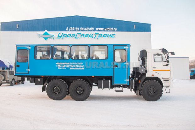 Автобус вахтовый 28 базовая УСТ 54535 Камаз 43118