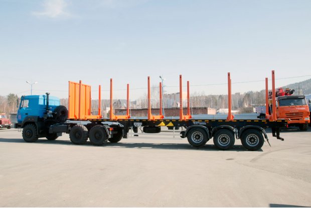 Полуприцеп сортиментовоз ППСВ 35-32Л-12 УСТ 9465 ССУ 1400