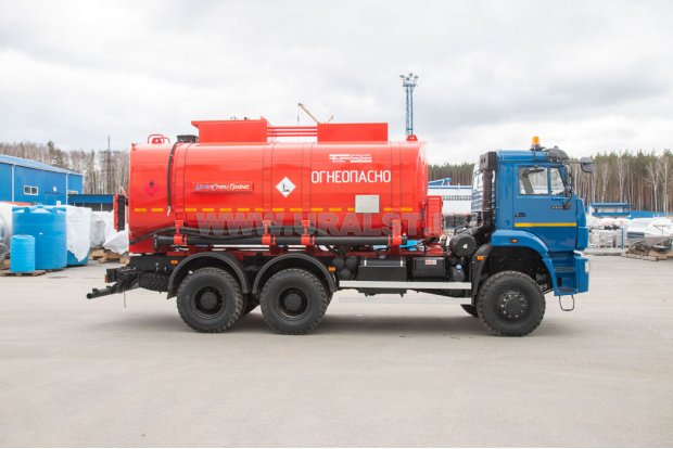 Автотопливозаправщик АТЗ-20 УСТ 54533Z Камаз 6522RТ доработка под ДОПОГ