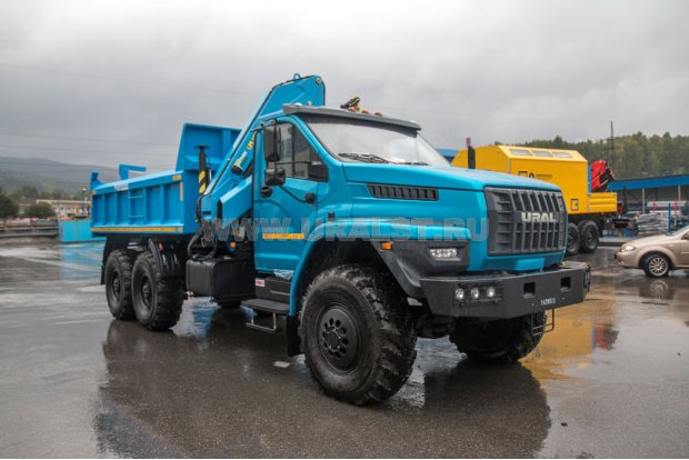 Самосвал Урал NEXT 4320-72E5 с КМУ ИМ-150 