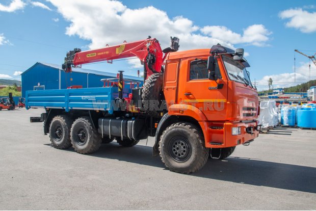 Автомобиль бортовой Камаз 43118-50 с КМУ ИТ-150