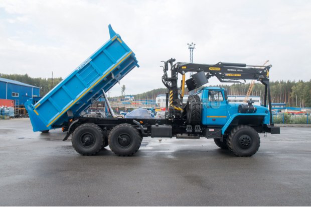 Самосвал Урал 4320-60Е5 с ГМ VM10L 
