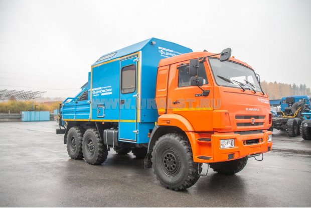 АРОК с КМУ ИМ-55 УСТ Камаз 5350-66(D5)