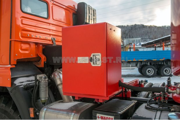 Автотопливозаправщик АТЗ-9Б УСТ 5453 Камаз 43118-50 доработка под ДОПОГ